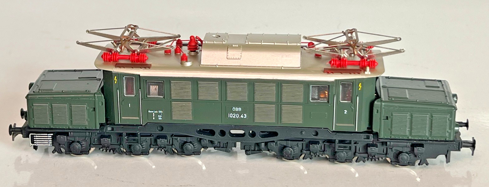 Kleinbahn HO Scale OBB Austrian Railways 1020 “Krokodil” Electric Locomotive