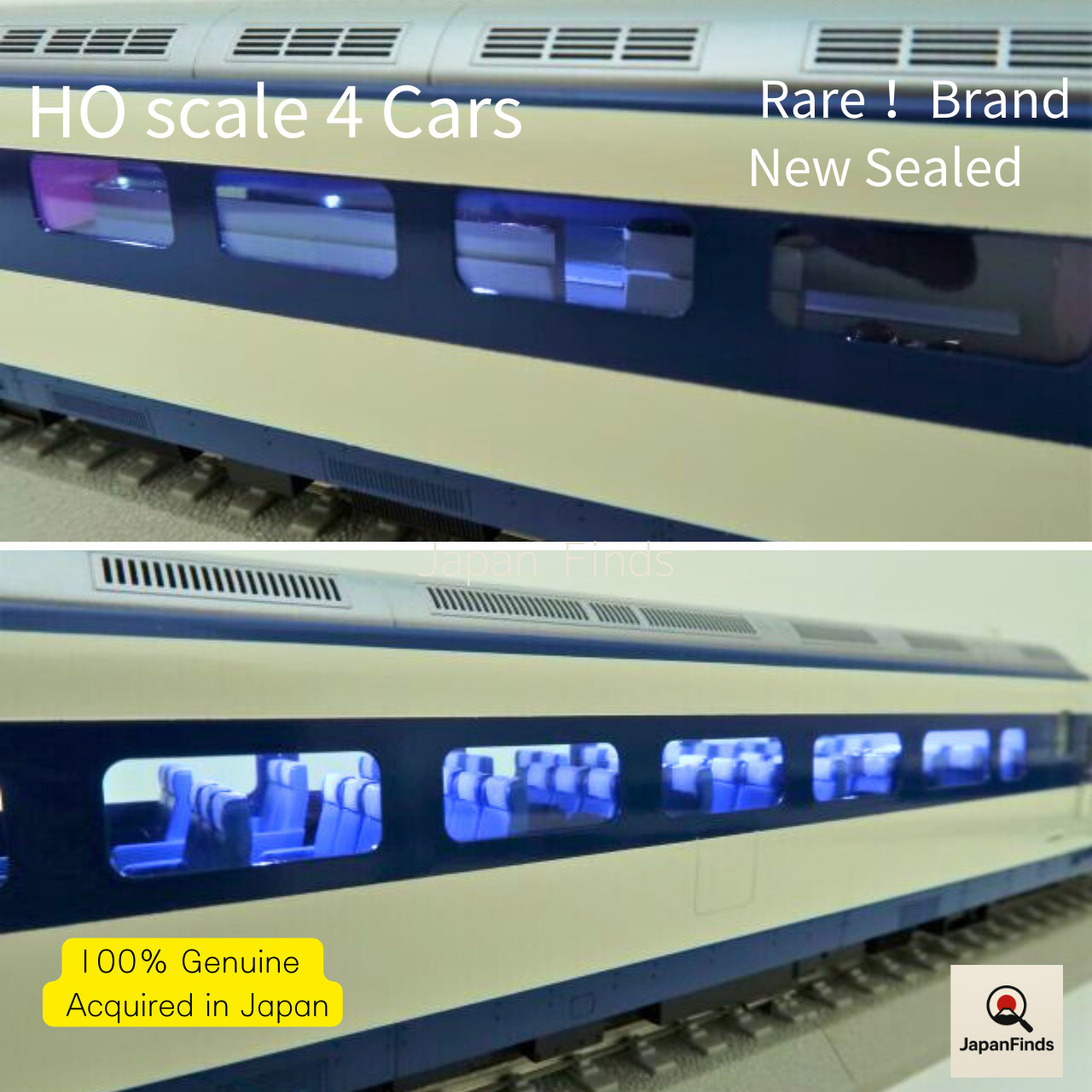Rare Shinkansen KTM HO 0 Series Early 4-Car Set Japan Limited Brand New Sealed