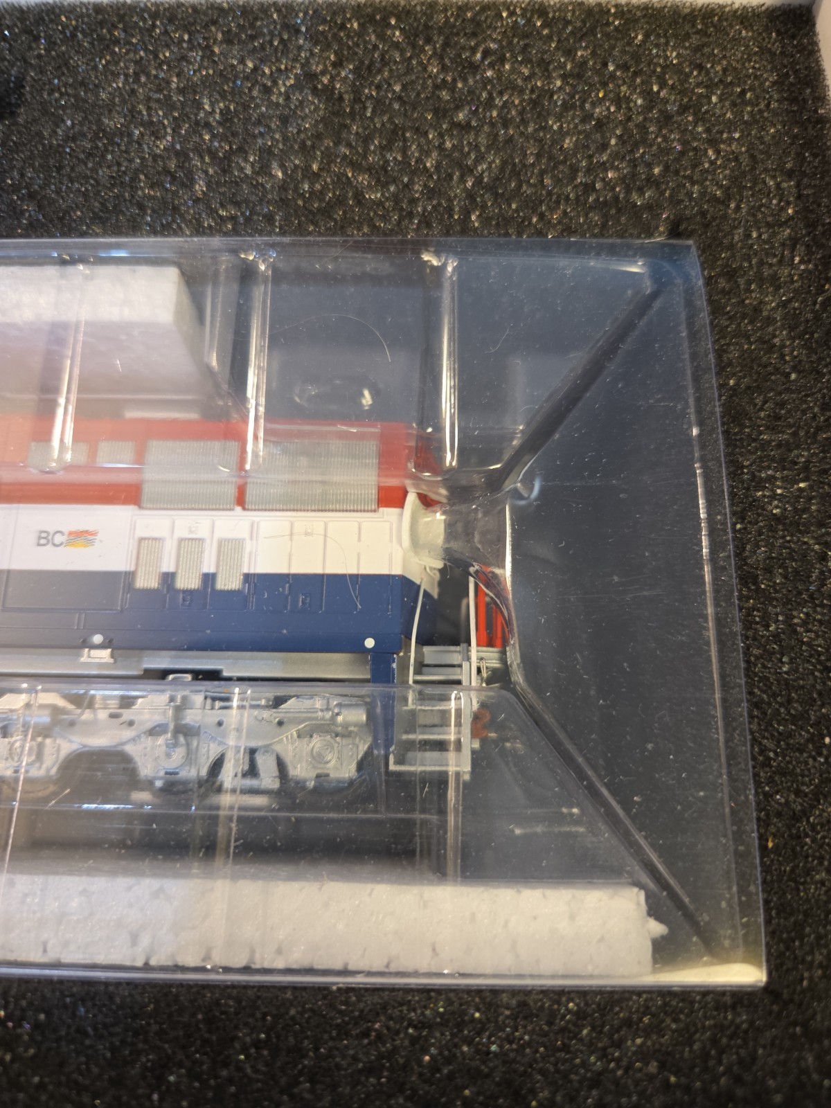 HO-Scale- Rapido British Columbia Railway – DCC/ Sound. Brand New In Box