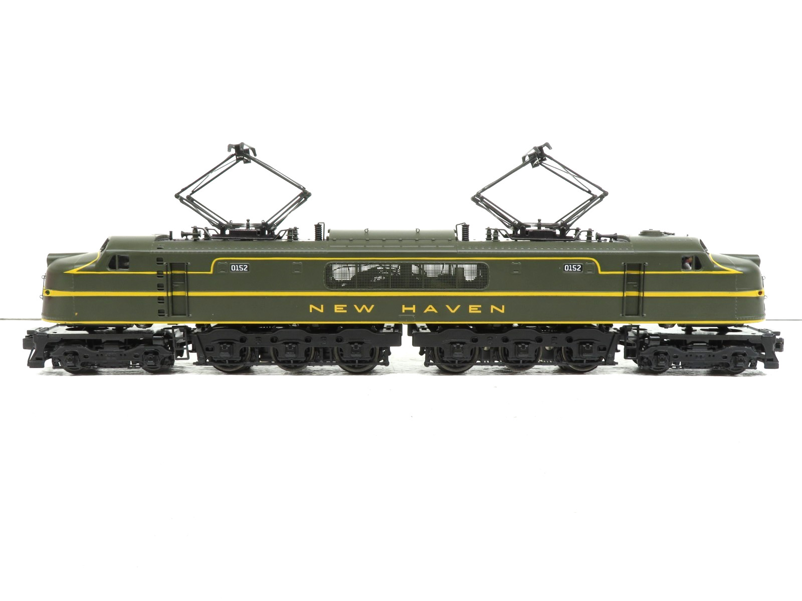 MTH 20-5694-1 New Haven EF-3b Electric w/ Silver & Black Pass Set PS3 NIB
