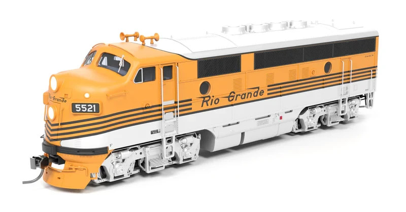 Broadway Ltd HO 9667 Denver & Rio Western F3A F3B SET Stealth DCC Ready Paragon