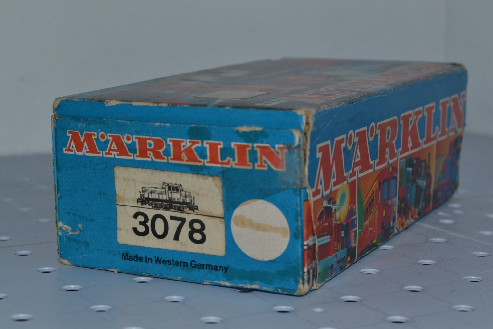 Marklin 3078 HO DHG 500 Blue Diesel Loco Western Germany