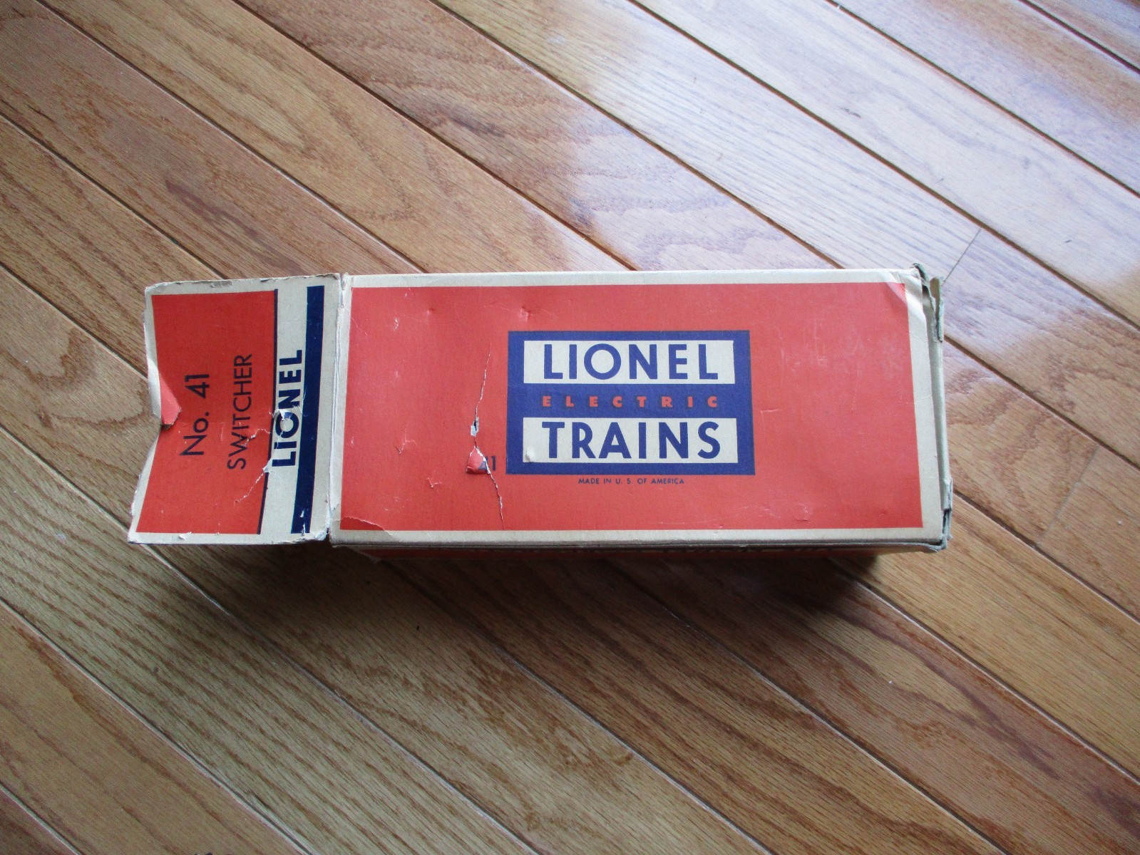 LIONEL U.S. ARMY GAS TURBINE UNIT No. 41 ORIGINAL BOX & INSTRUCTIONS
