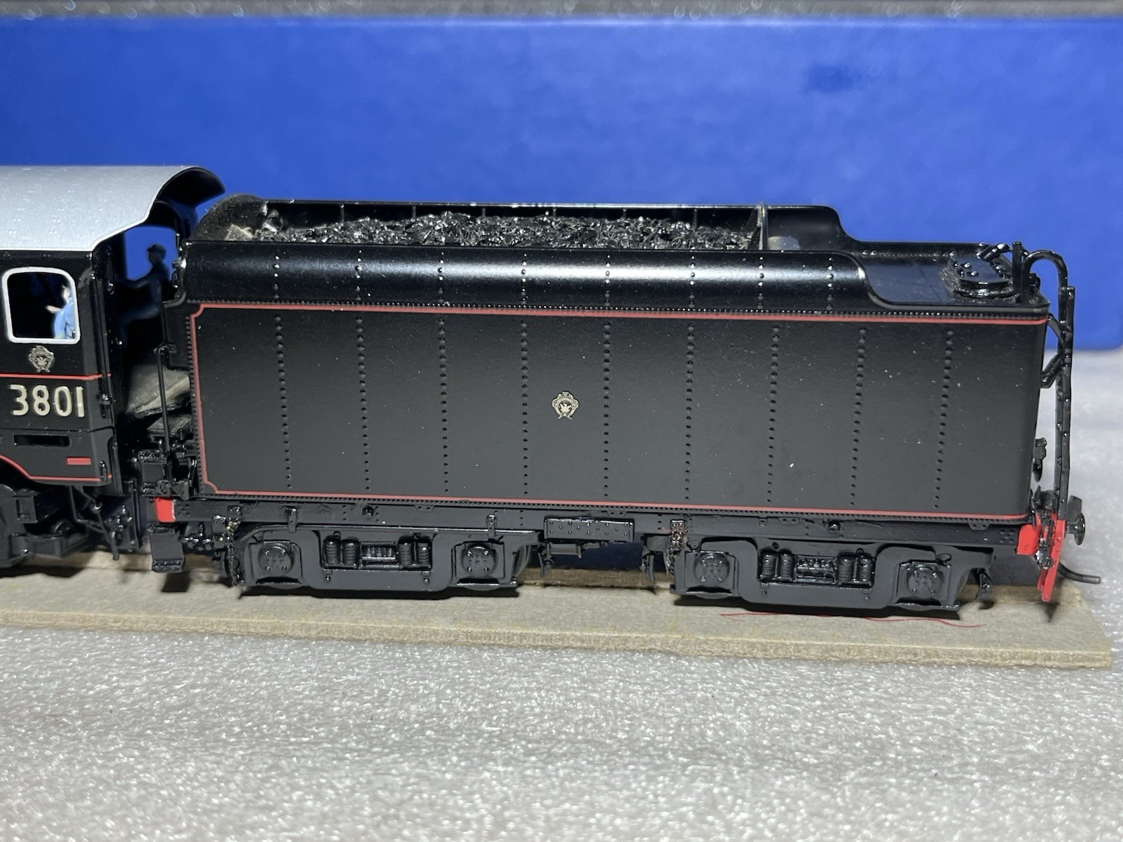 PRECISION SCALE PSM BRASS HO NSWGR 38 Class Loco 3801 Black Lt Ed as NEW NICE