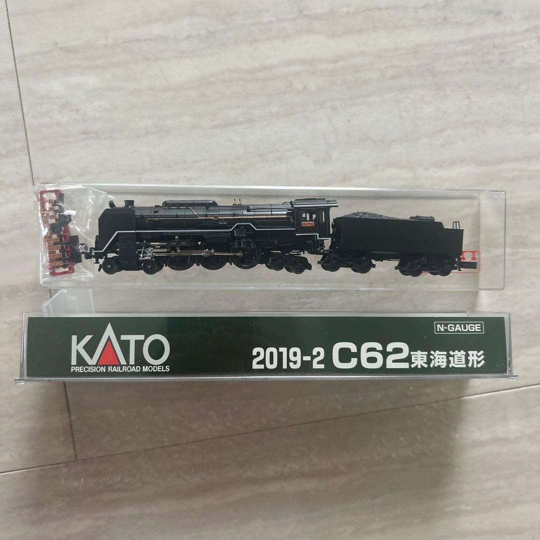 KATO N Gauge C62 Tokaido Type Steam Locomotive 2019-2 1150 DC Coreless Motor