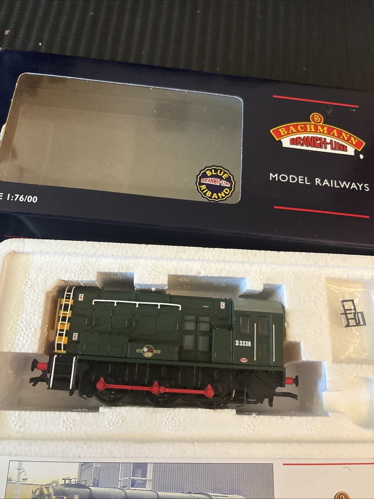 Bachmann 32-112 OO Scale Class 08 Diesel Shunter Green D3336 TESTED WORKS
