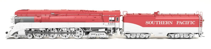 Southern Pacific GS-4 #4452 SP Golden State Fantasy Paint Stealth DCC-Ready
