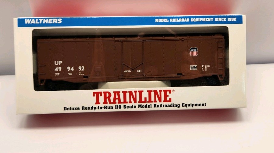 Walther’s Trainline RTR HO UP 49 94 92 40 UNION PACIFIC FREIGHT CAR NOS B100