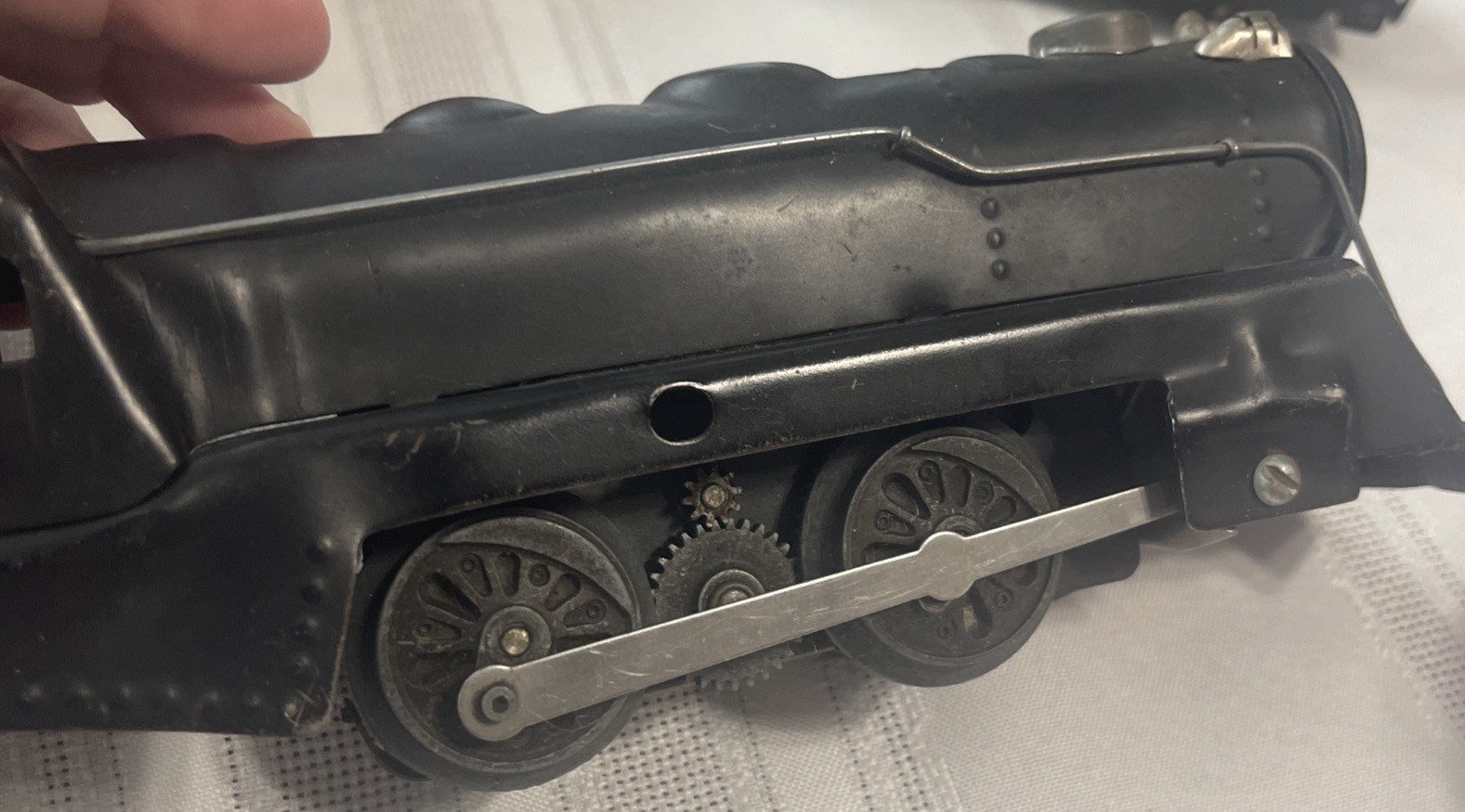 Vintage 1950’s Marx Train Locomotive Engine & More Untested (Lot Of 6) Tin Litho