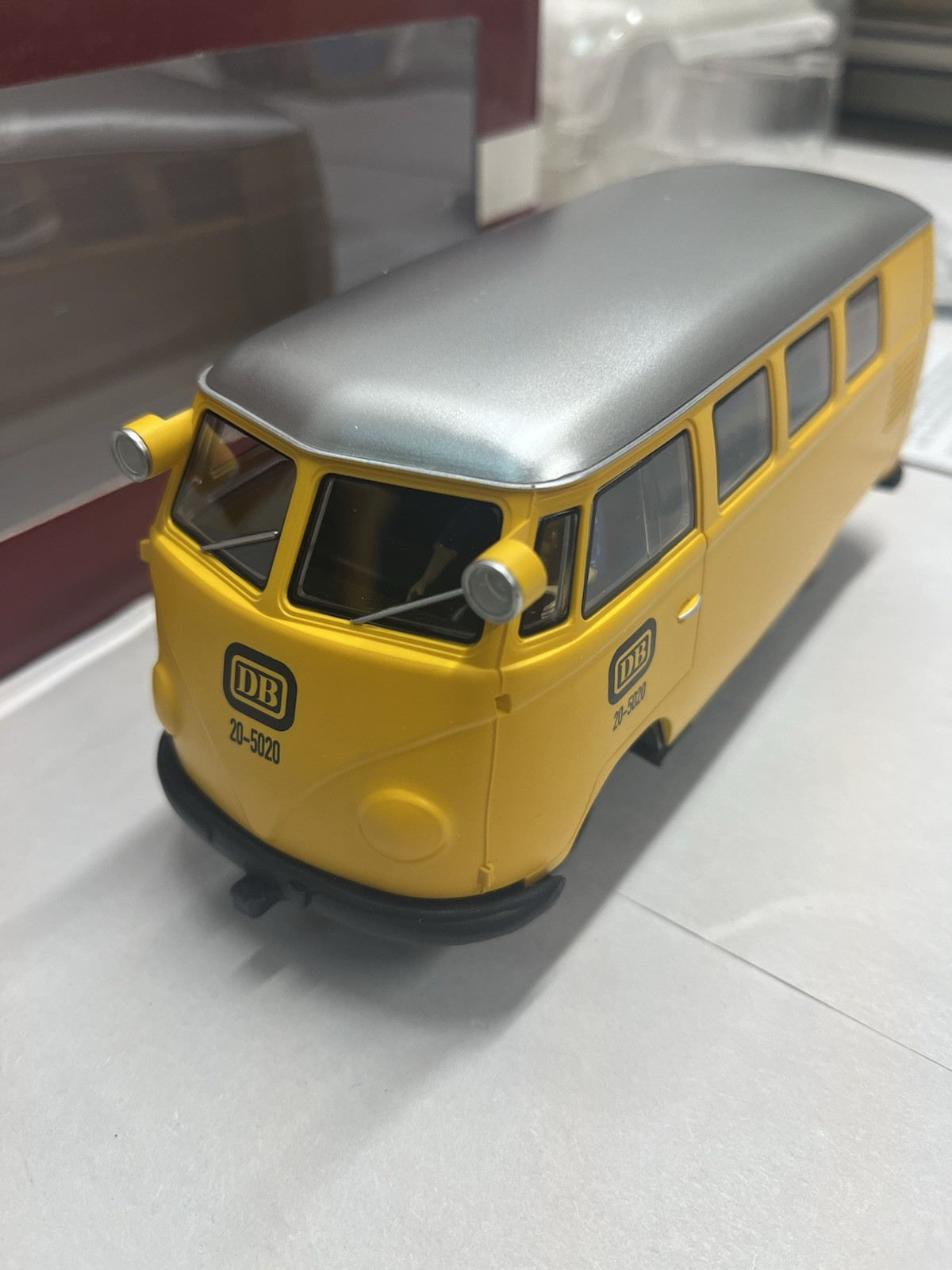 Brekina Draisine Klv 20 mit Kombiaufbau Uhlenbrock digital NEW TRAIN MIB VW VAN