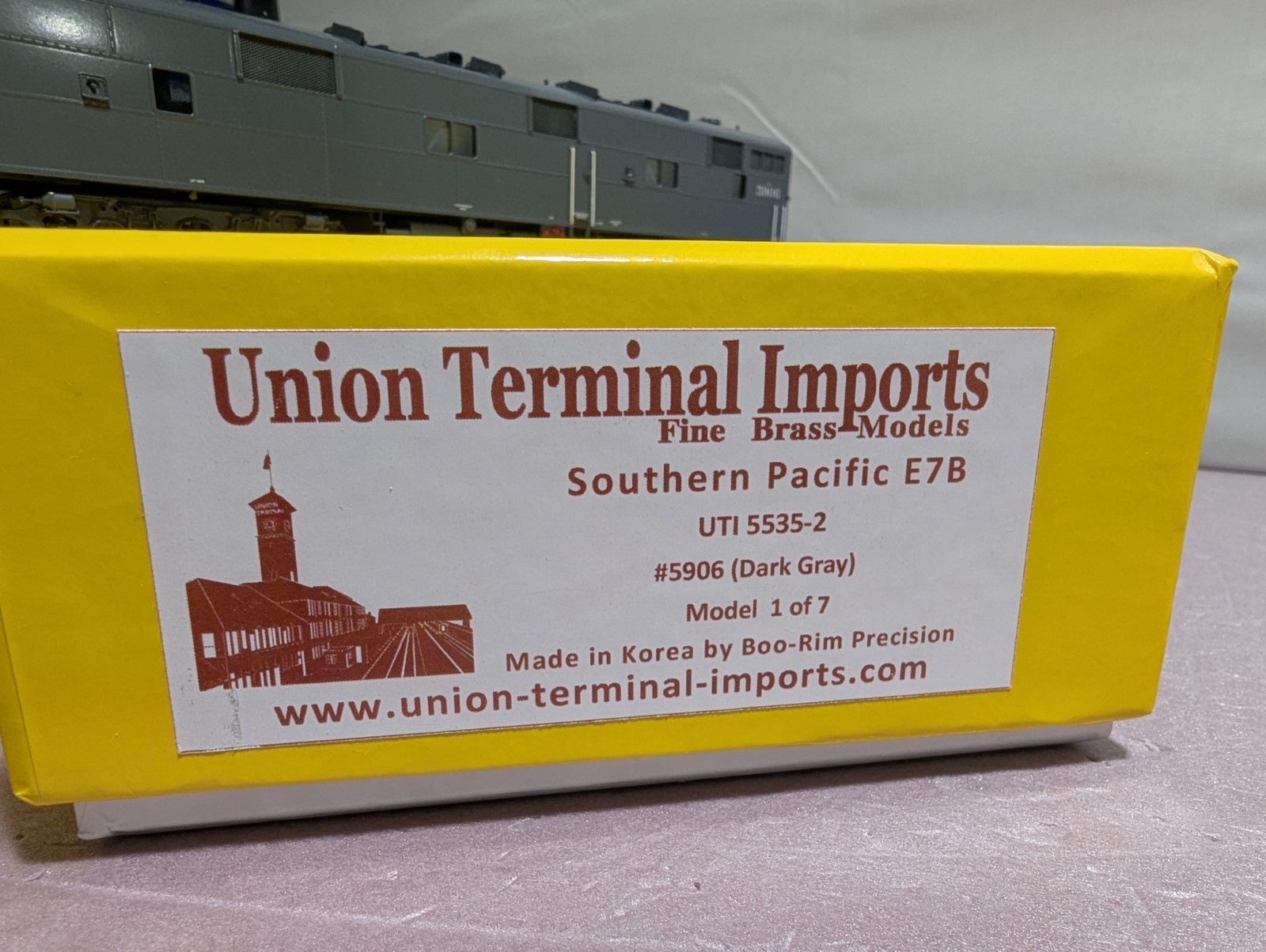 Union Terminal Imports UTI HO Brass SP Southern Pacific E7A/B Set #6000 + #5906