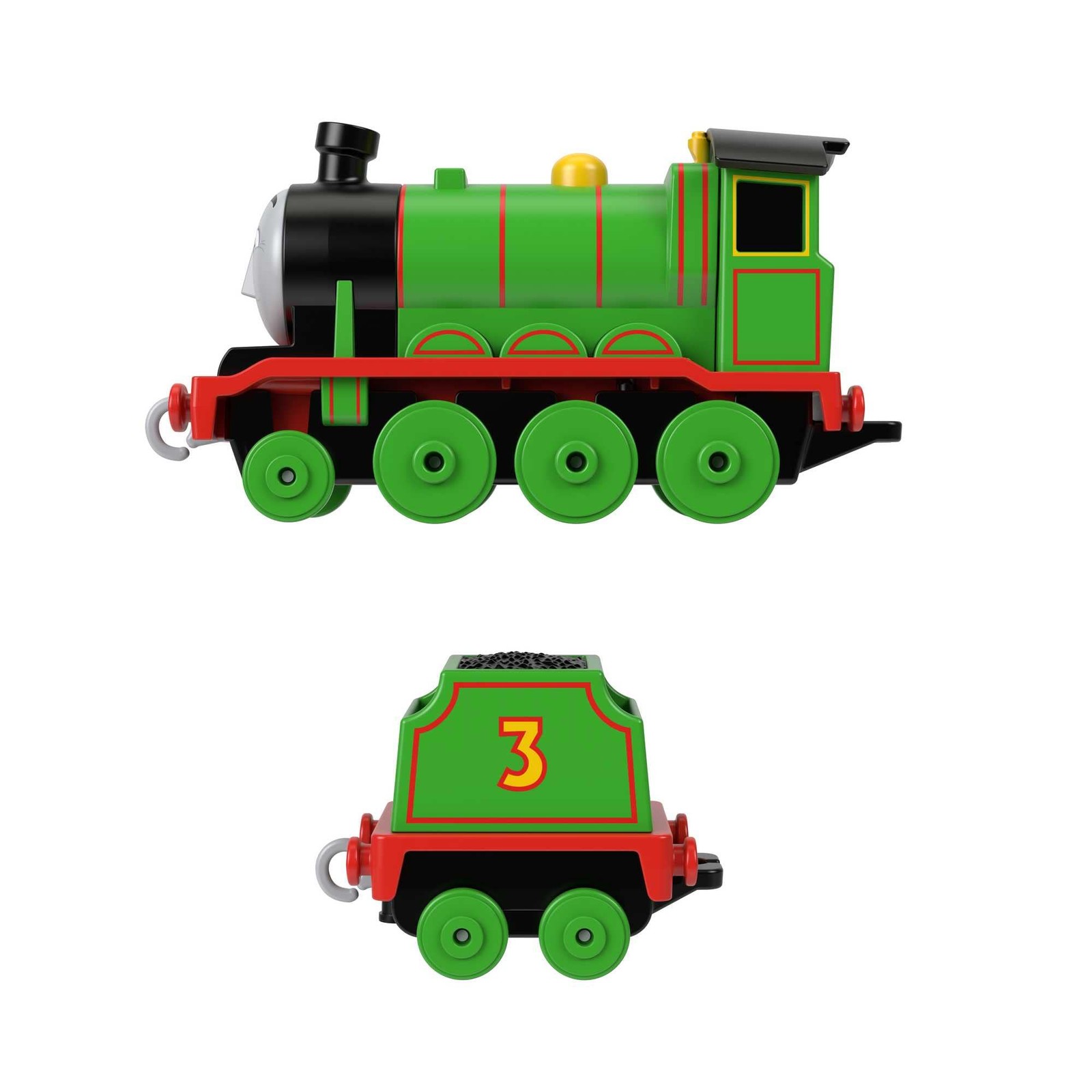 Thomas and Friends Henry Metal Locomotive Rolling 1.31 inches, Multicolored