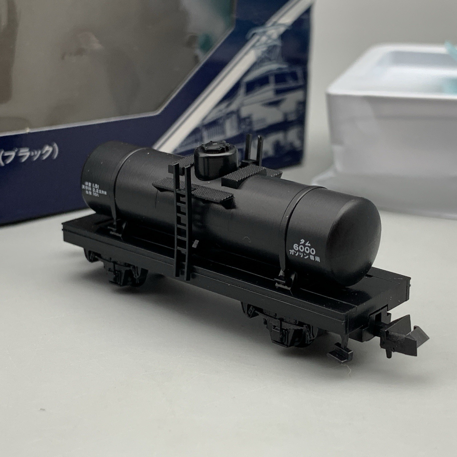 Vintage Tomix 2756 JNR Freight Car TAMU 6000 Black N Gauge Tomy Japan RARE