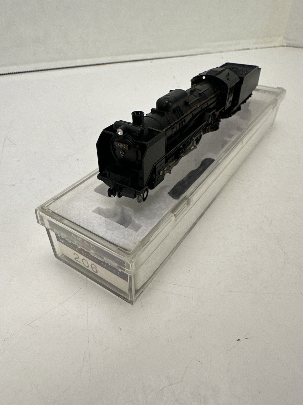 KATO Sekisui metal railroad model steam locomotive 206 D51100 N gauge