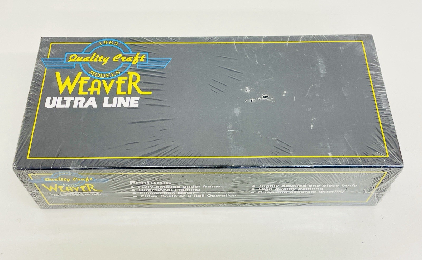 Weaver O Press Enterprise RS-3 Diesel Locomotive 3 Rail Horn & Bell 2002 Sealed