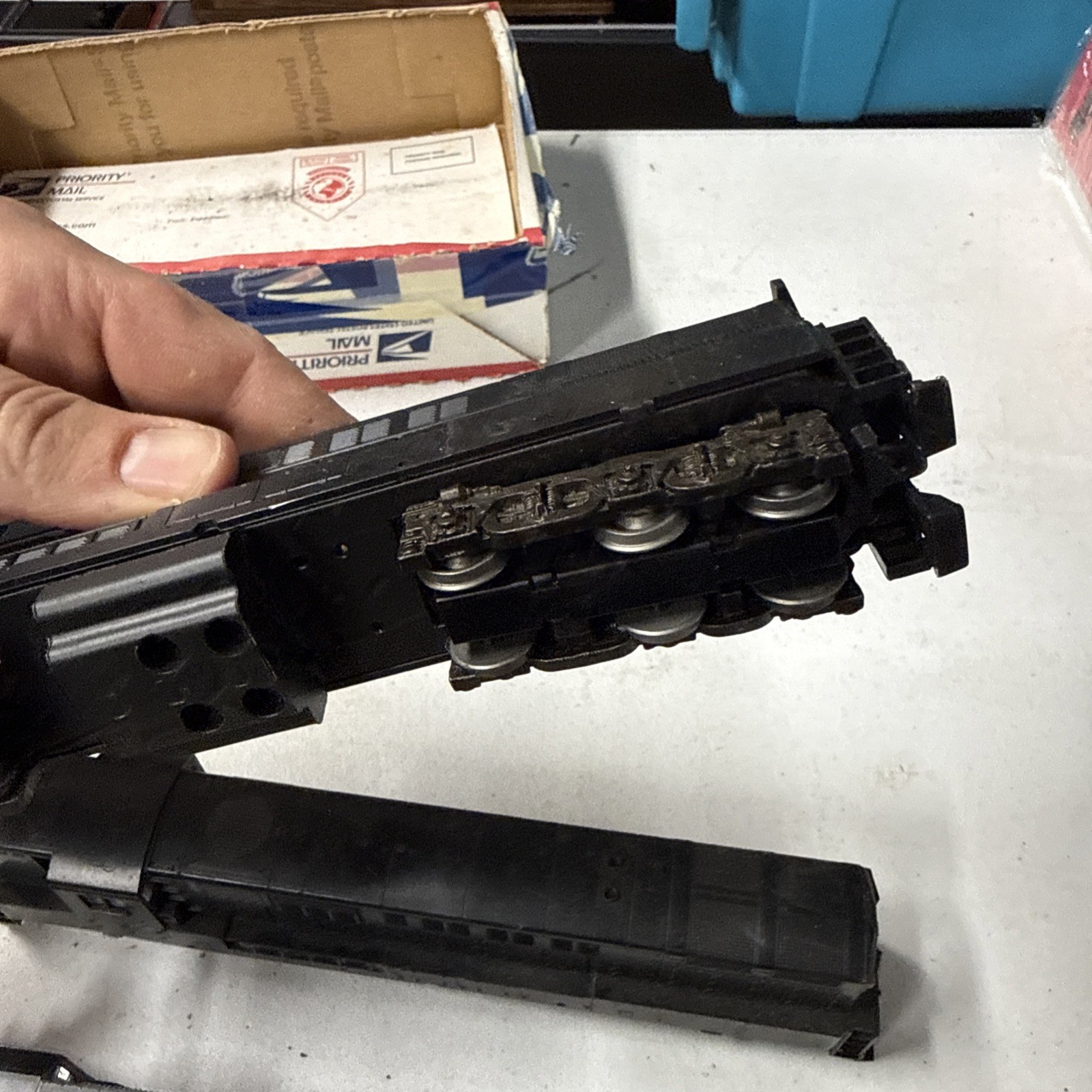 Athearn HO 4160 SD45 Powered Undecorated Black Diesel Locomotive lot