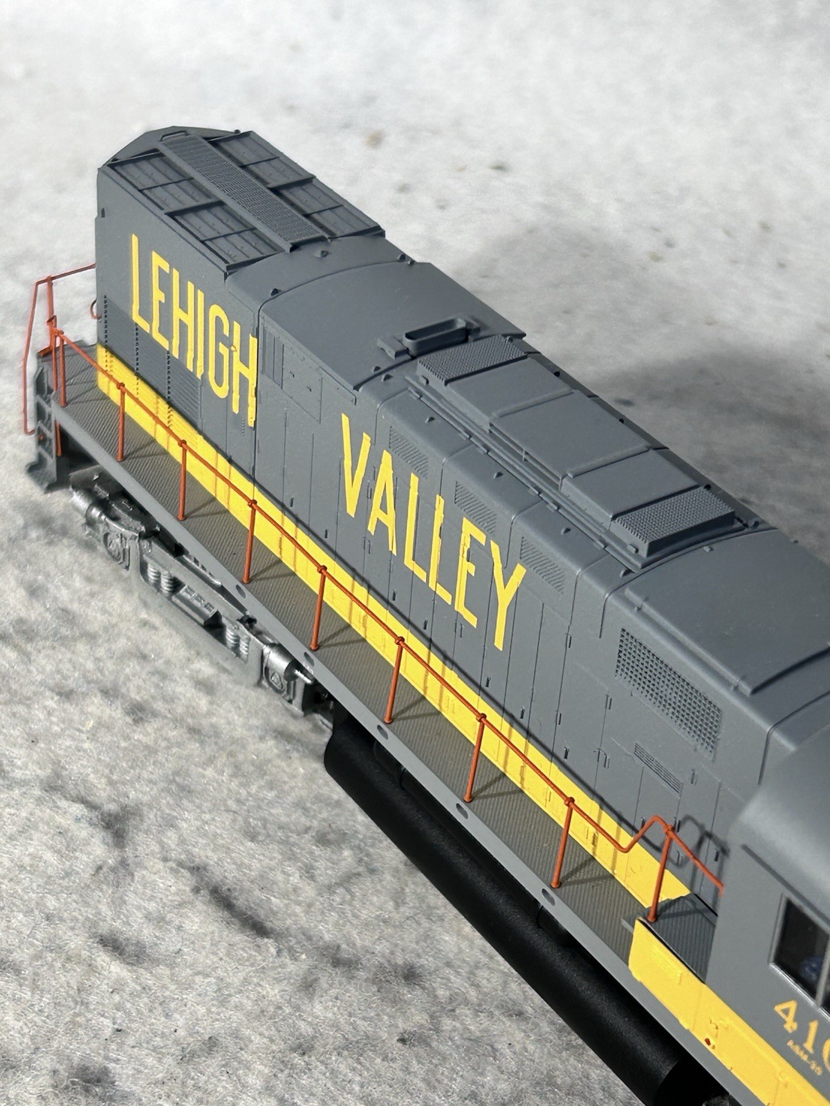 Cool ATLAS Silver Lehigh Valley RR Alco C-420 # 410 Tsunami 2 DCC/Snd.Loco HO