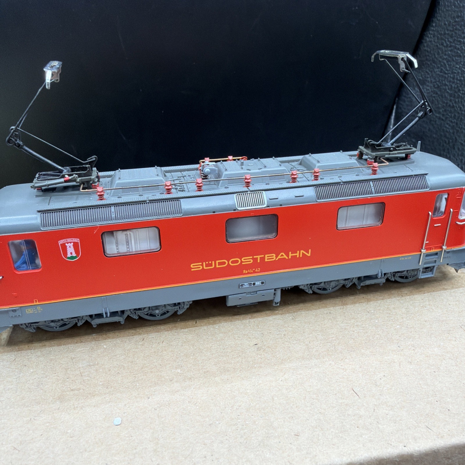 HTF Fleischmann HO Scale 4344 Swiss Locomotive Sudostbahn RE 4/4