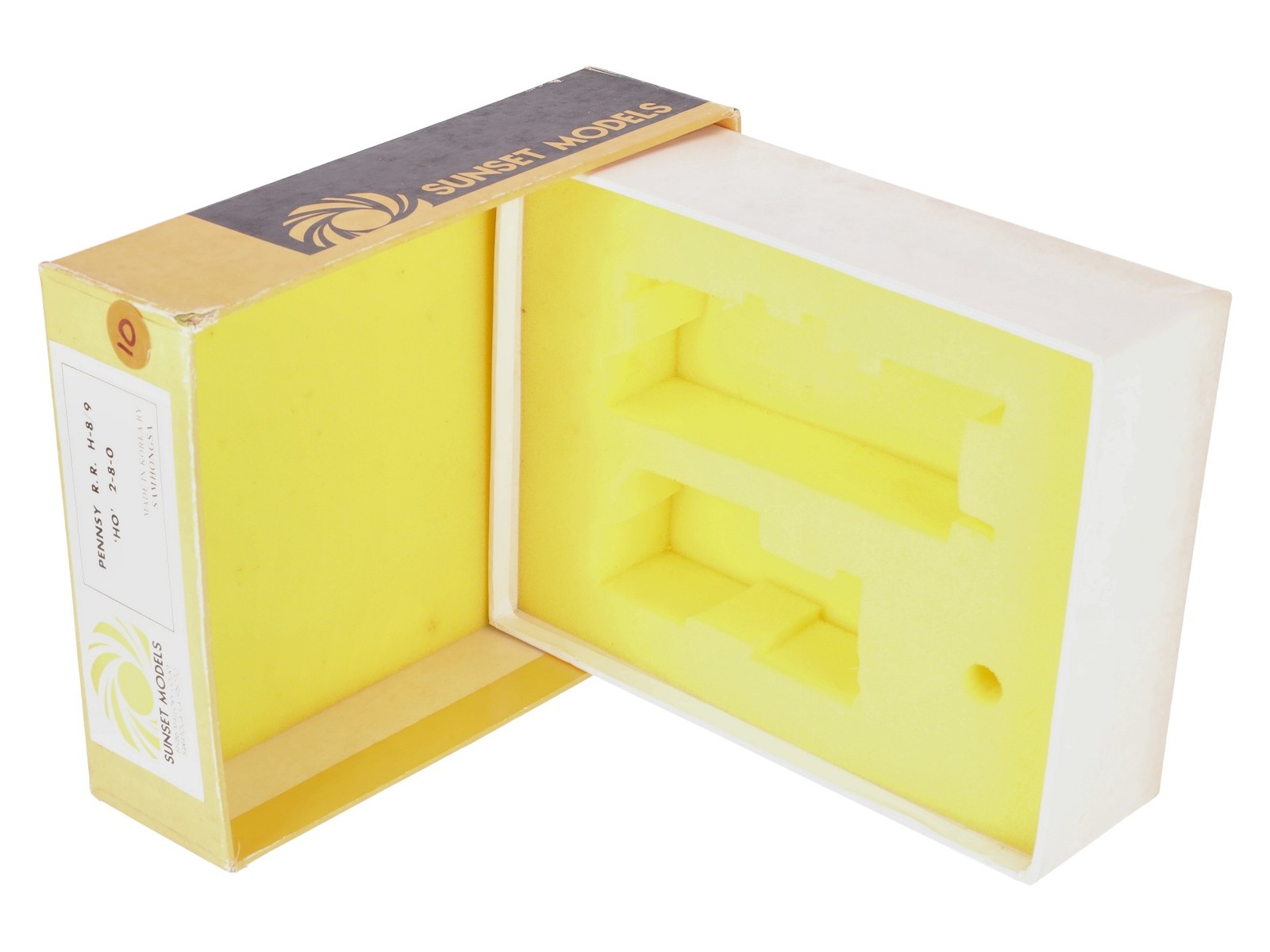 Sunset Models HO Brass PRR h-8 2-8-0 Steam Loco & Tender – unpainted/Box