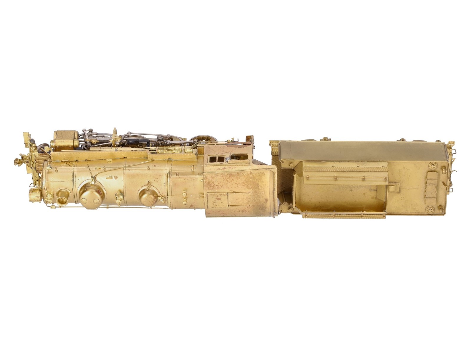 Sunset Models HO Brass PRR h-8 2-8-0 Steam Loco & Tender – unpainted/Box