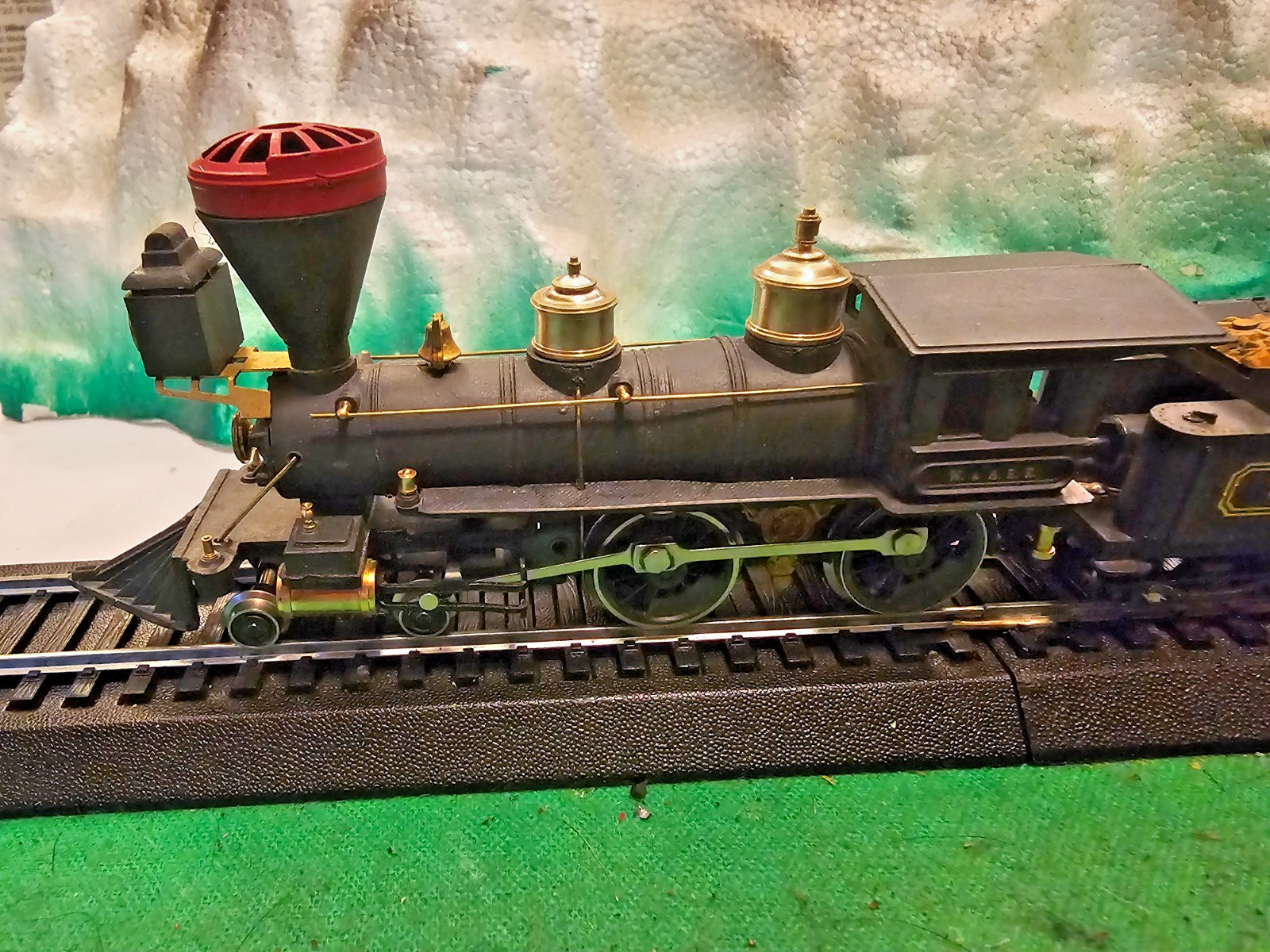 HO Scale Pocher W&ARR Steam Locomotive & Tender Set 4-4-0 Tested / Runs #2