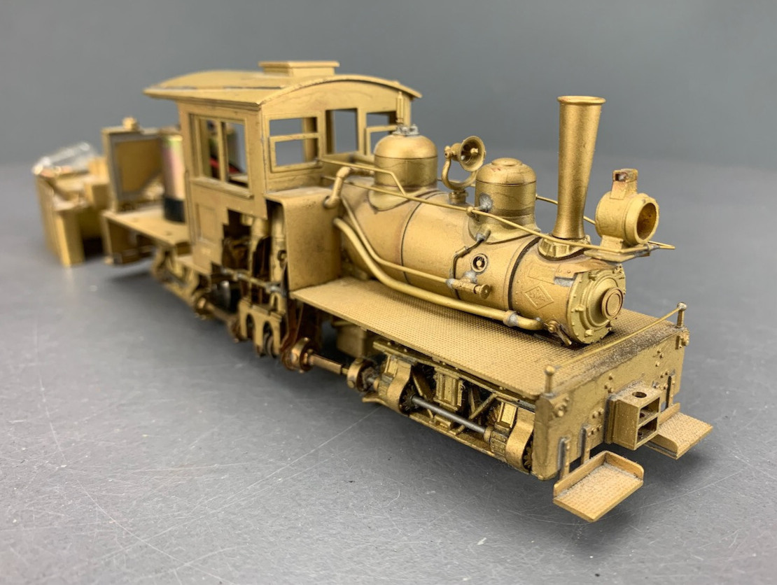 On2 Brass KTM Models 13 Ton Shay w/Grandt Line Drive O2897