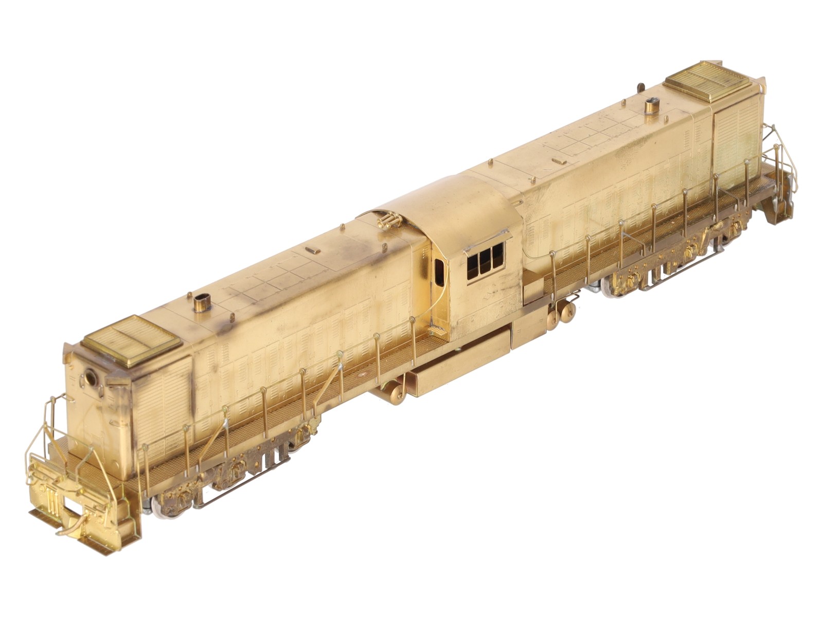 Custom NJ Brass HO Brass Pennsylvania Diesel Electric Transfer Unit – unpainted