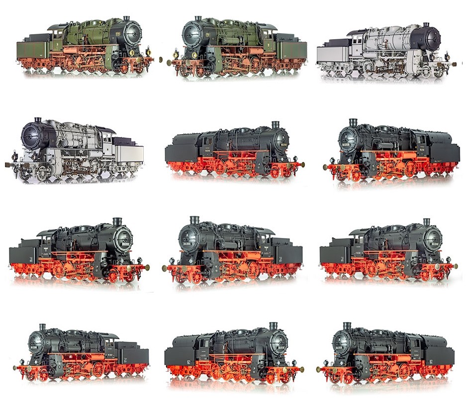 Dingler Steam Locomotive BR 56 Gauge 1 Digital New Various Variants