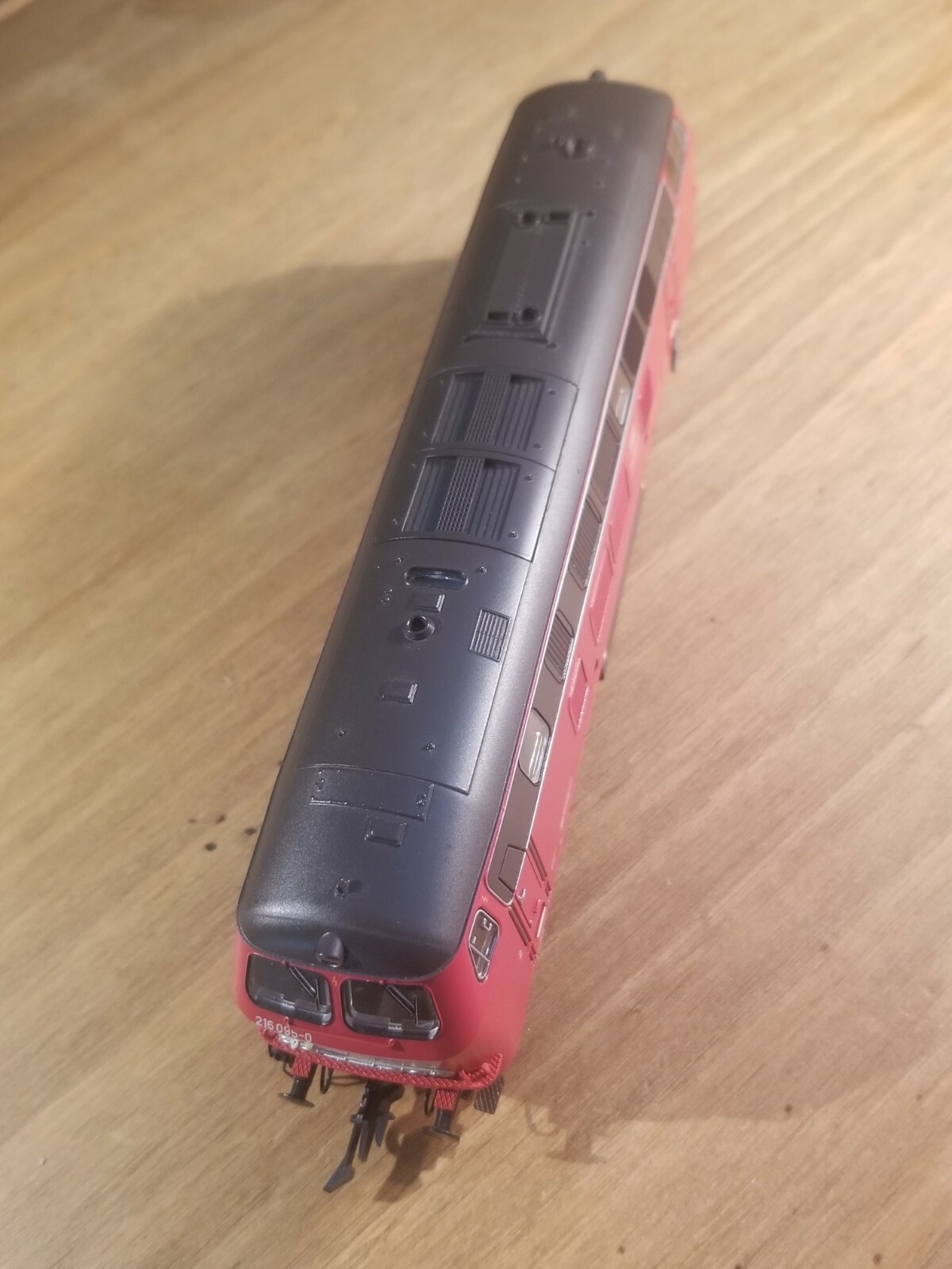 BRAWA HO DC 0392 BR216 095-0 Diesel Locomotive, Item# 44.