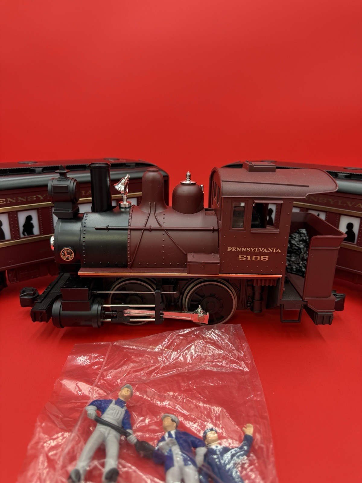 Lionel Large Scale Pennsylvania 5105 Loco 6000 6001 Cars & Track
