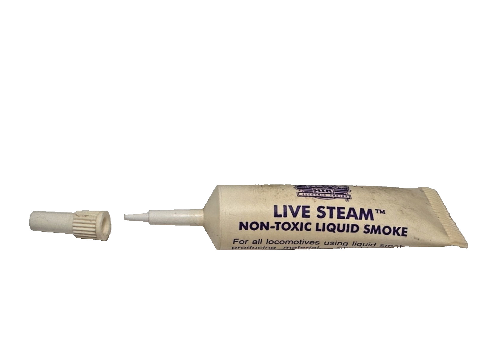 Vintage, Original MTH Live Steam Liquid Smoke, 4.0cc Tube, Never opened