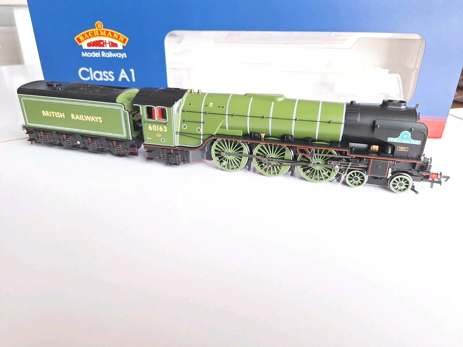 Bachmann 32550A DCC Ready A1 Tornado Loco.New Old Stock.Mint Cond.Boxed.OO Scale