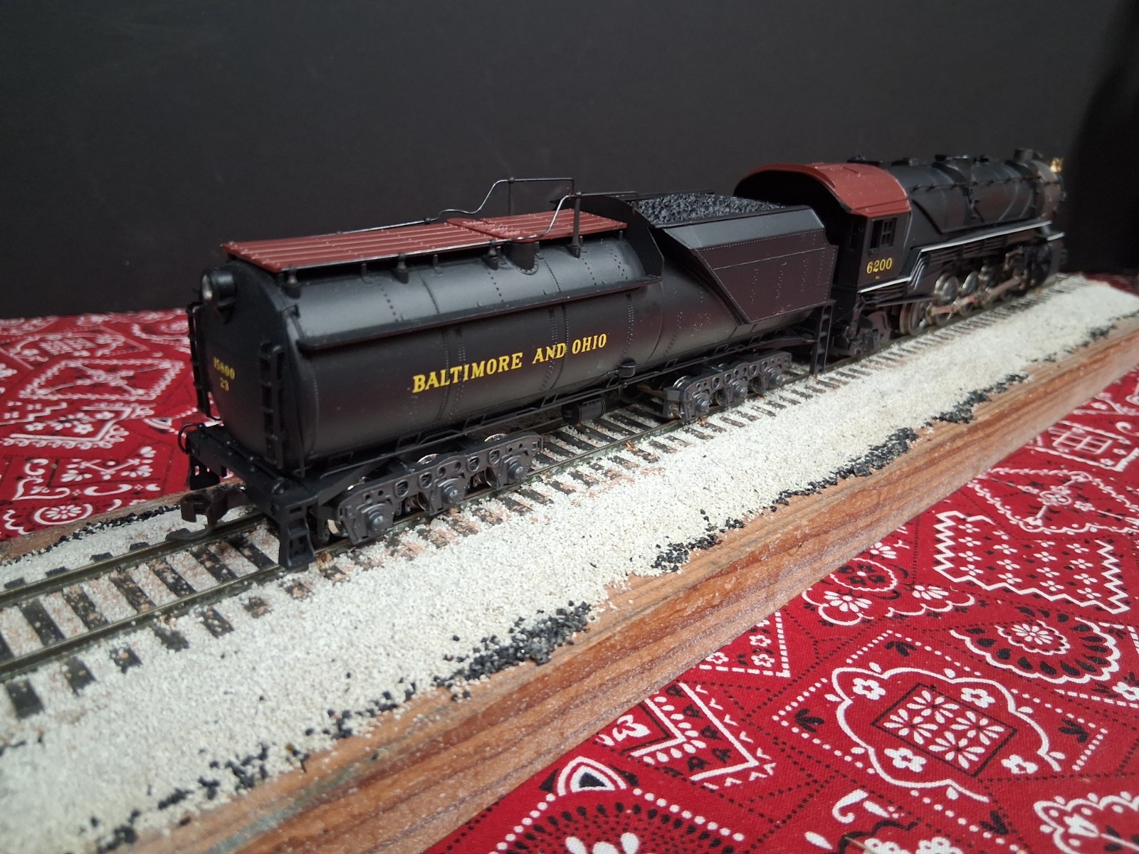 Rivarossi B&O Baltimore & Ohio HO S-1a 2-10-2 #6200