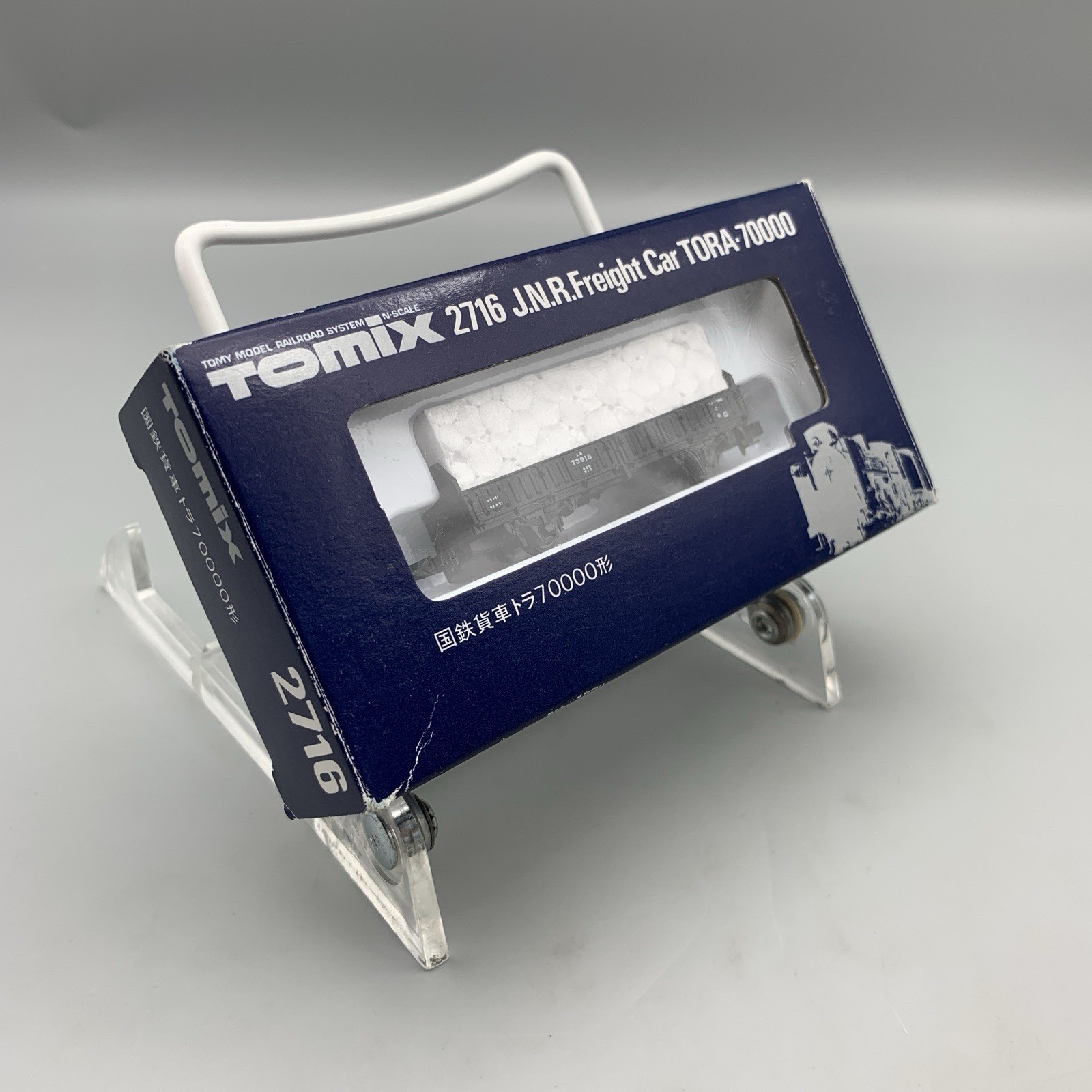 Vintage Tomix 2716 J.N.R. Freight Car TORA 70000 Japan Unused RARE