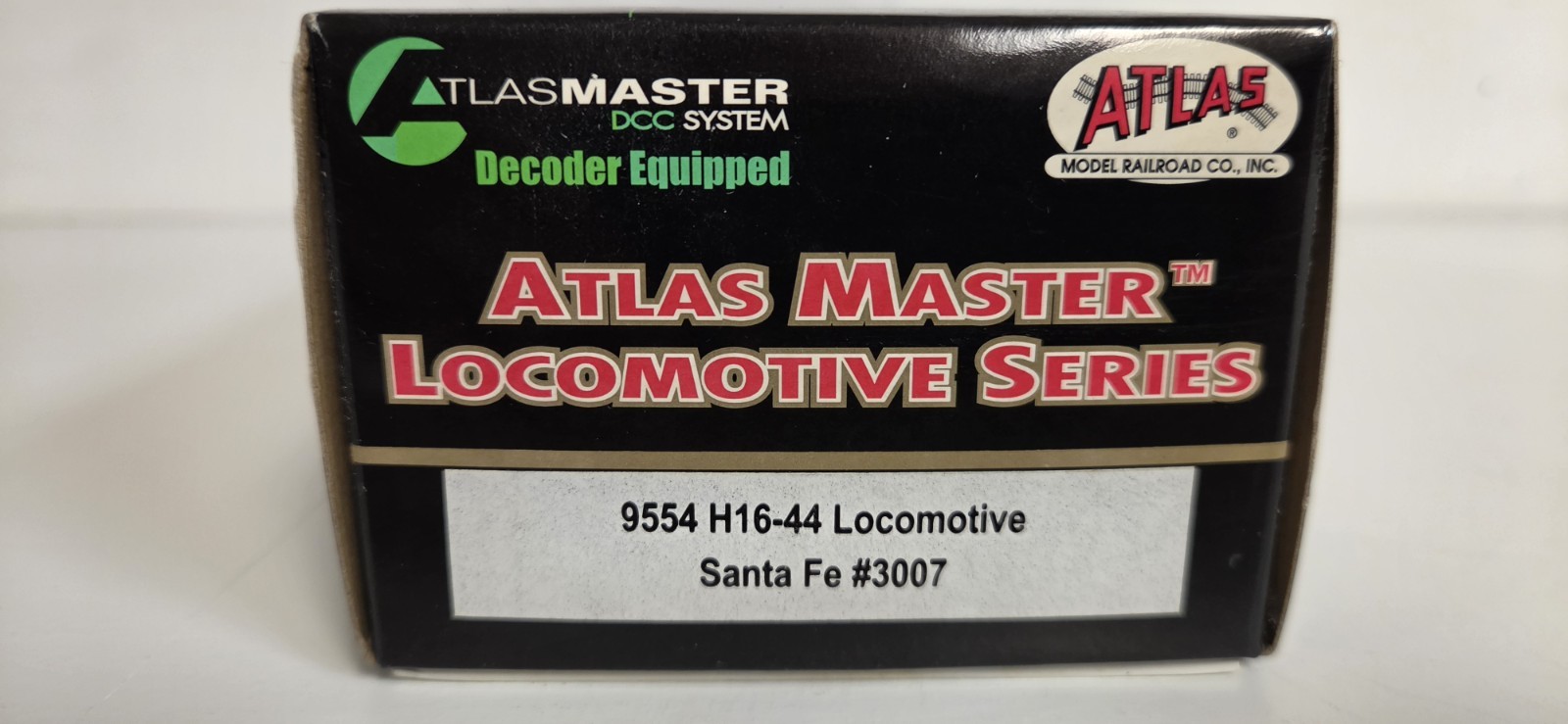 Atlas Master Series 9554 FM H16-44 Santa Fe #3007 W/DCC/DC/LED