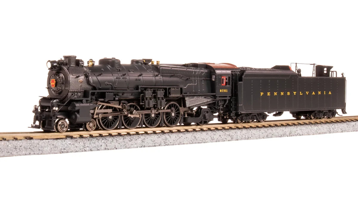 BROADWAY LTD N PRR M1b 4-8-2 DC/DCC/SOUND #6751 PN 8510