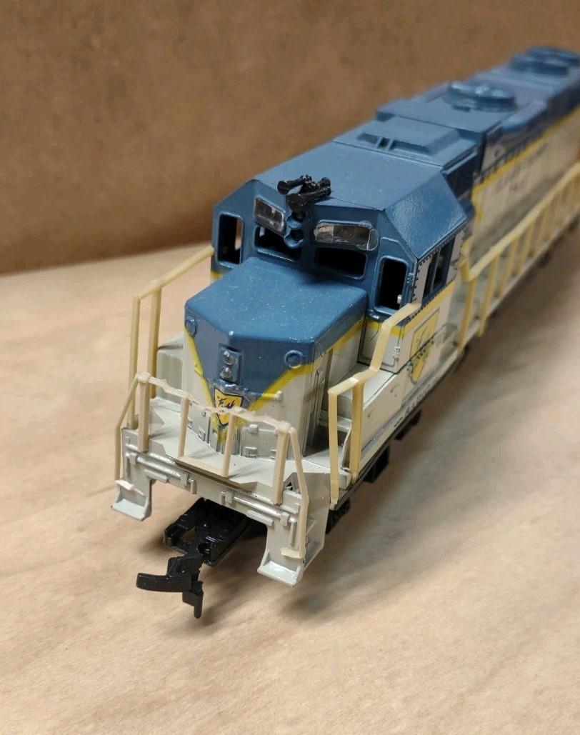 Life-Like HO Delaware & Hudson 7301 Locomotive W/Matching Caboose 47580 Working