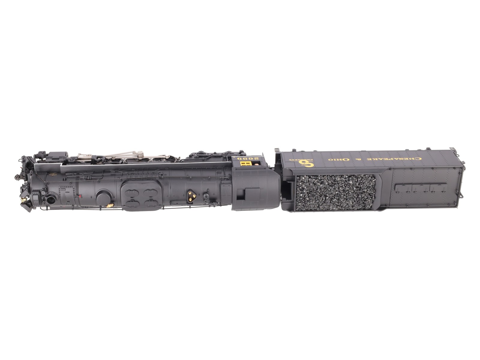 Lionel 6-38076 O Gauge Chesapeake & Ohio 2-8-4 Berkshire Steam Locomotive #2699