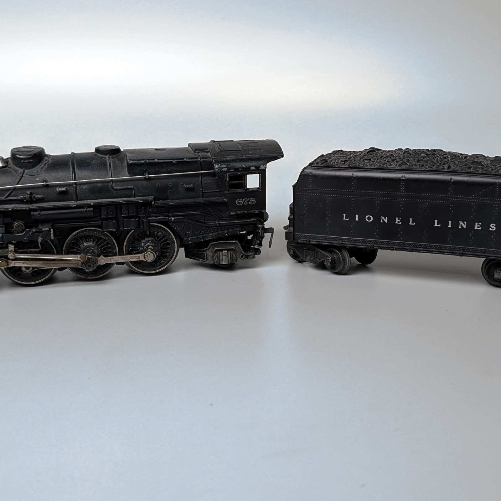 Lionel 675 2-6-2 Steam Locomotive+2466WX Tender Postwar O Gauge Train ð