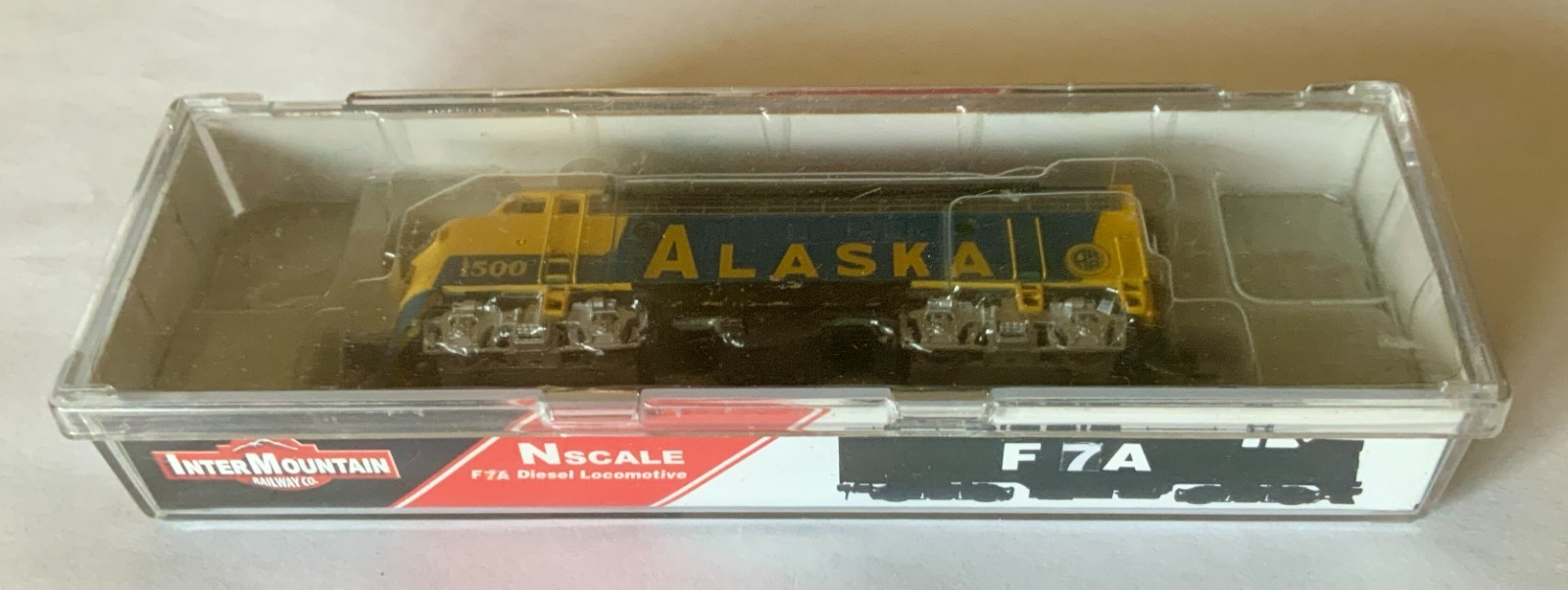 InterMountain 69266-01 N scale Alaska RR F7A #1500 diesel TCS DCC decoder