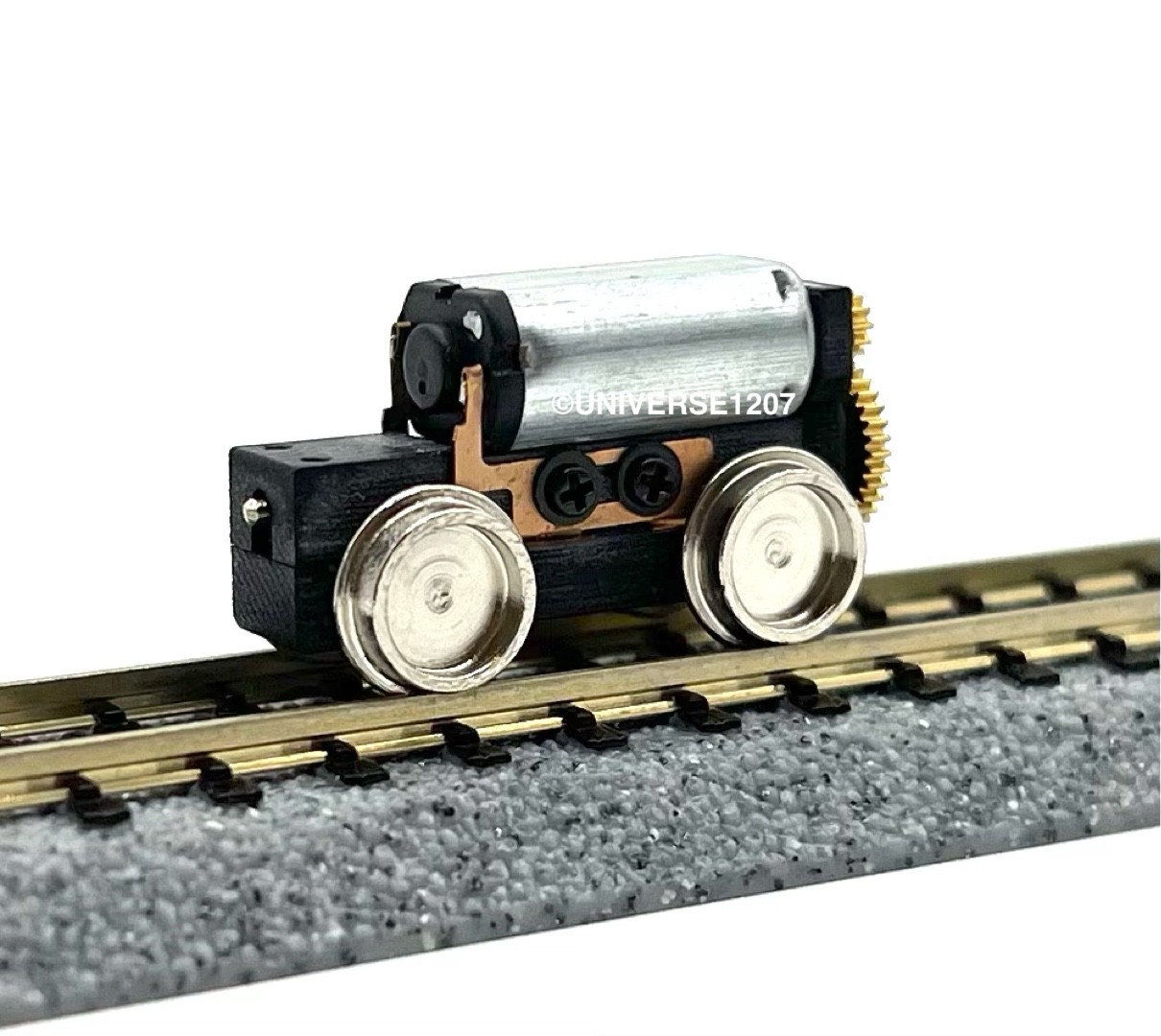 N/HOn30/HOe/009/On18 Scale Narrow Gauge Locomotive Power Drive Chassis 14mm/7mm