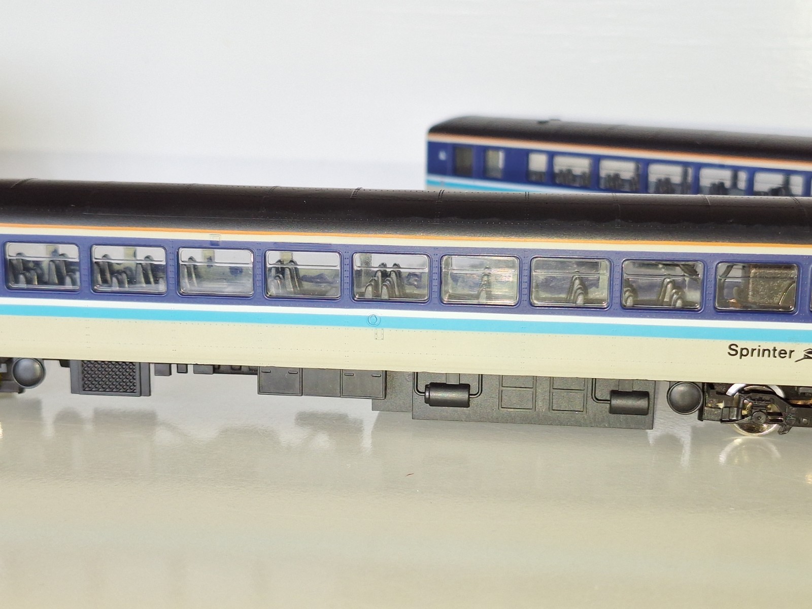 Dapol D083 2 Part DMU Set. New Old Stock. Mint Cond. Boxed. 2 Rail DC. OO Scale.