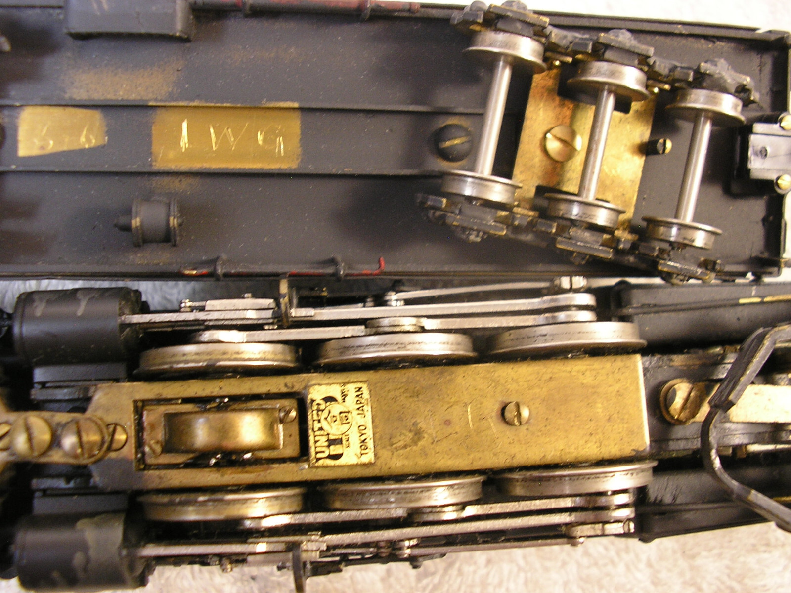 United HO Brass N&W 2-6-6-4 A Class #1212 Weathered, Pittman Motor, Runs