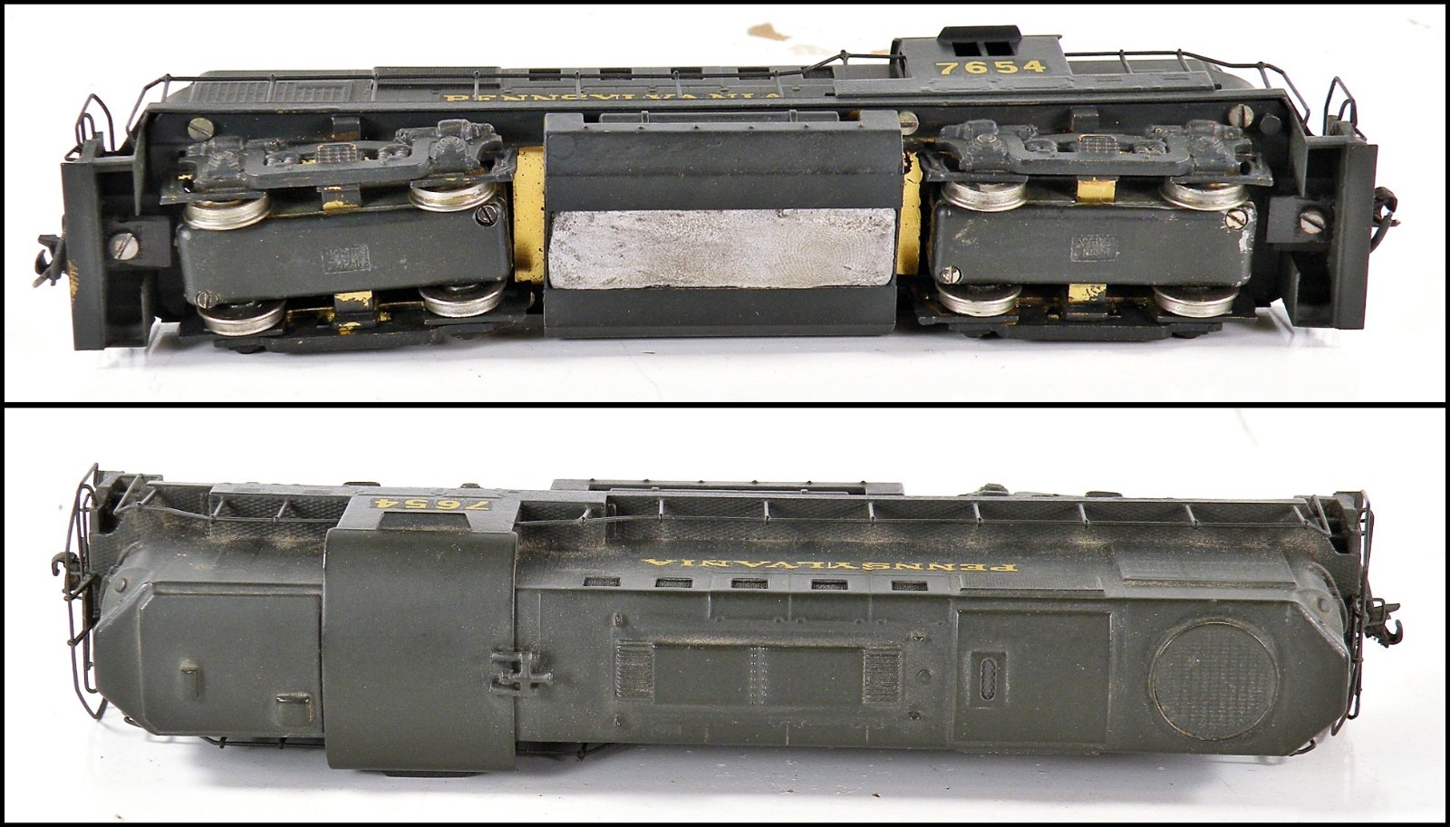 ALCO Models Brass HO Pennsylvania D-108 DL-701 RS-11 Diesel Painted