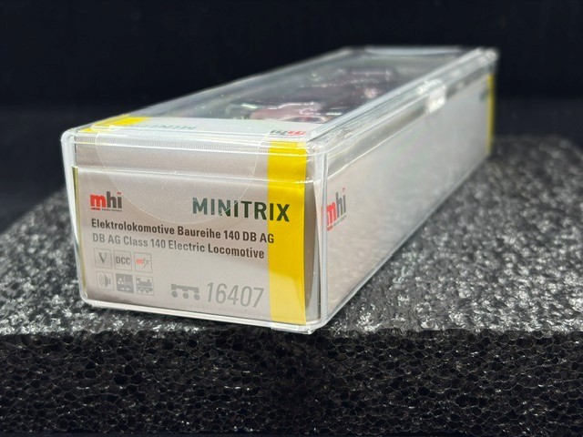 Trix 16407 Minitrix Electric MHI DB BR 140 024-1 AG N-Scale / Aged Orient Red