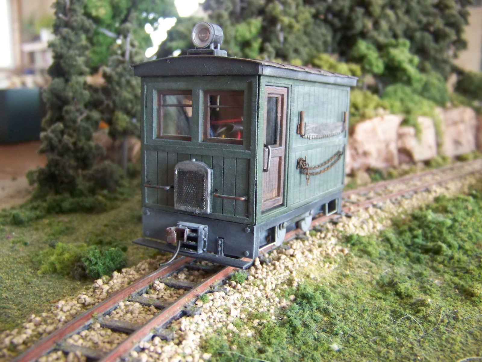ON30 ,BOX CAB, M.O.W KIT , FITS BACHMANN 0-4-0 SIDE ROD AS DONOR MOTOR