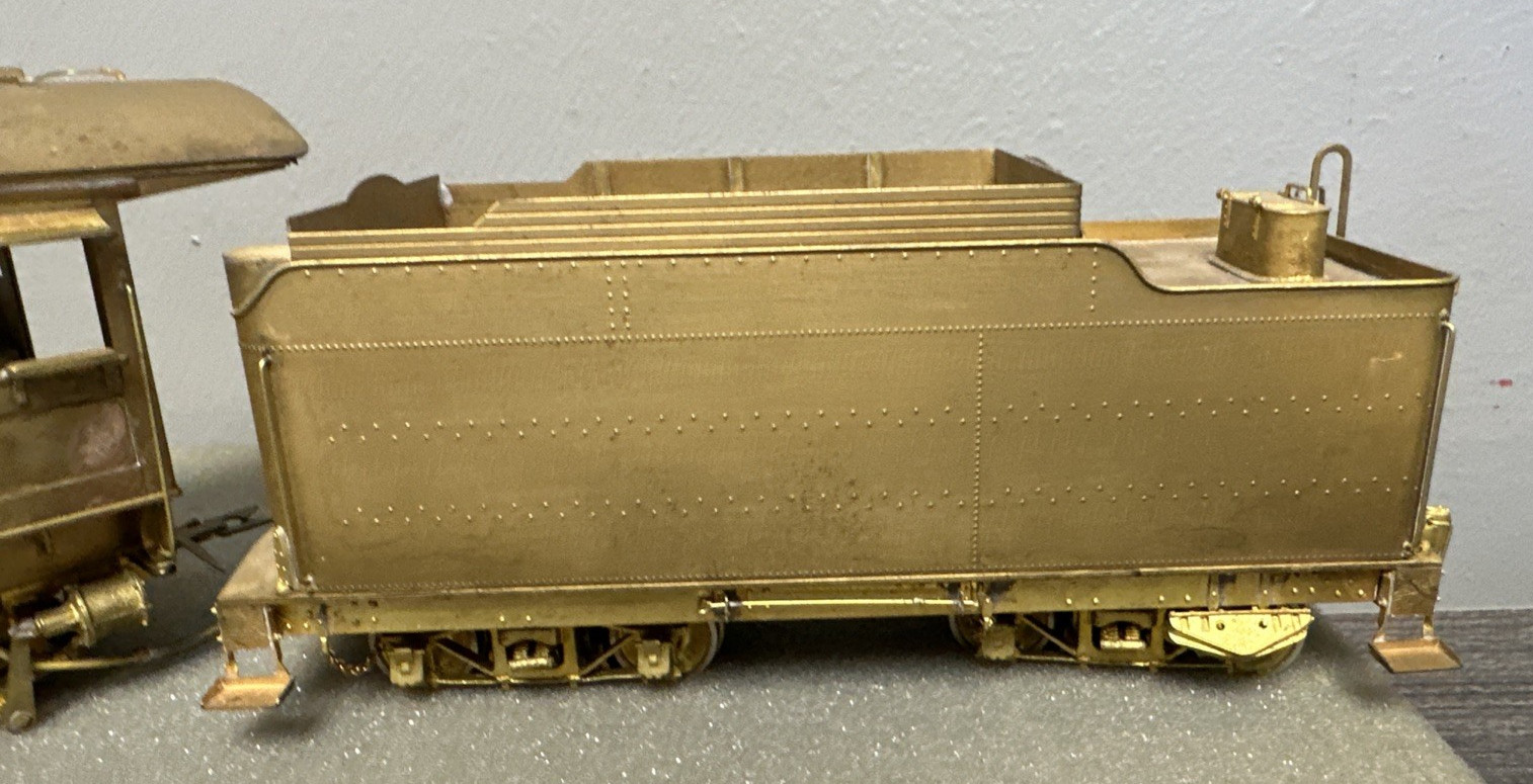 Pacific Fast Mail On3 Brass 2-8-2 K-27 Steam Locomotive D&RGW Unpainted Runs