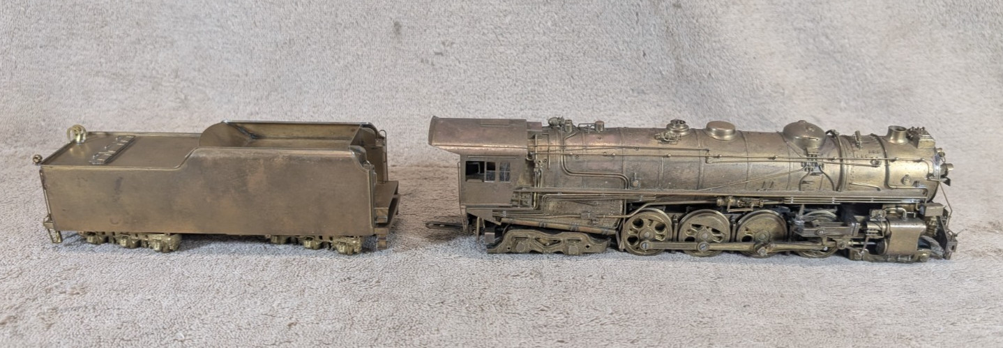 PFM Sakura C&NW 4-8-4 Class H Northern Unpainted Rare HO Brass Locomotive Tender
