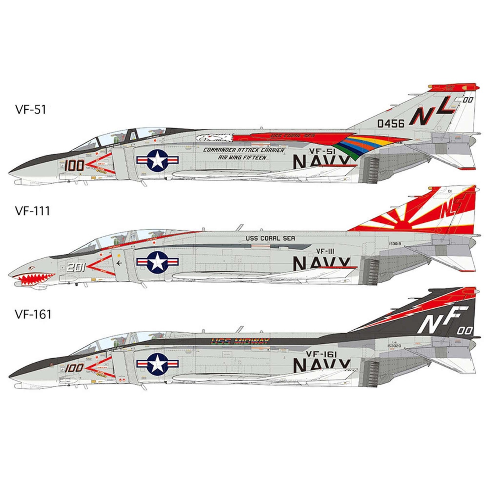 Tamiya 1/48 McDonnell Douglas F 4B Phantom II TAM61121 Plastics Cars/Trucks