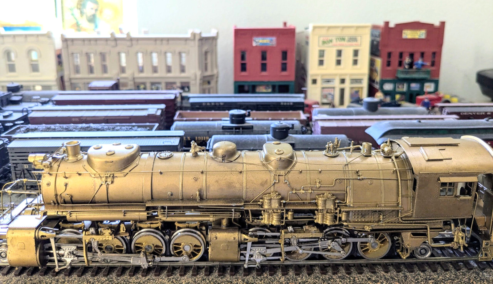 **1 OF ONLY 100! HALLMARK BRASS MP 4000 CLASS 2-8-8-2 HO **CAN MOTOR *RUNS G@@D!